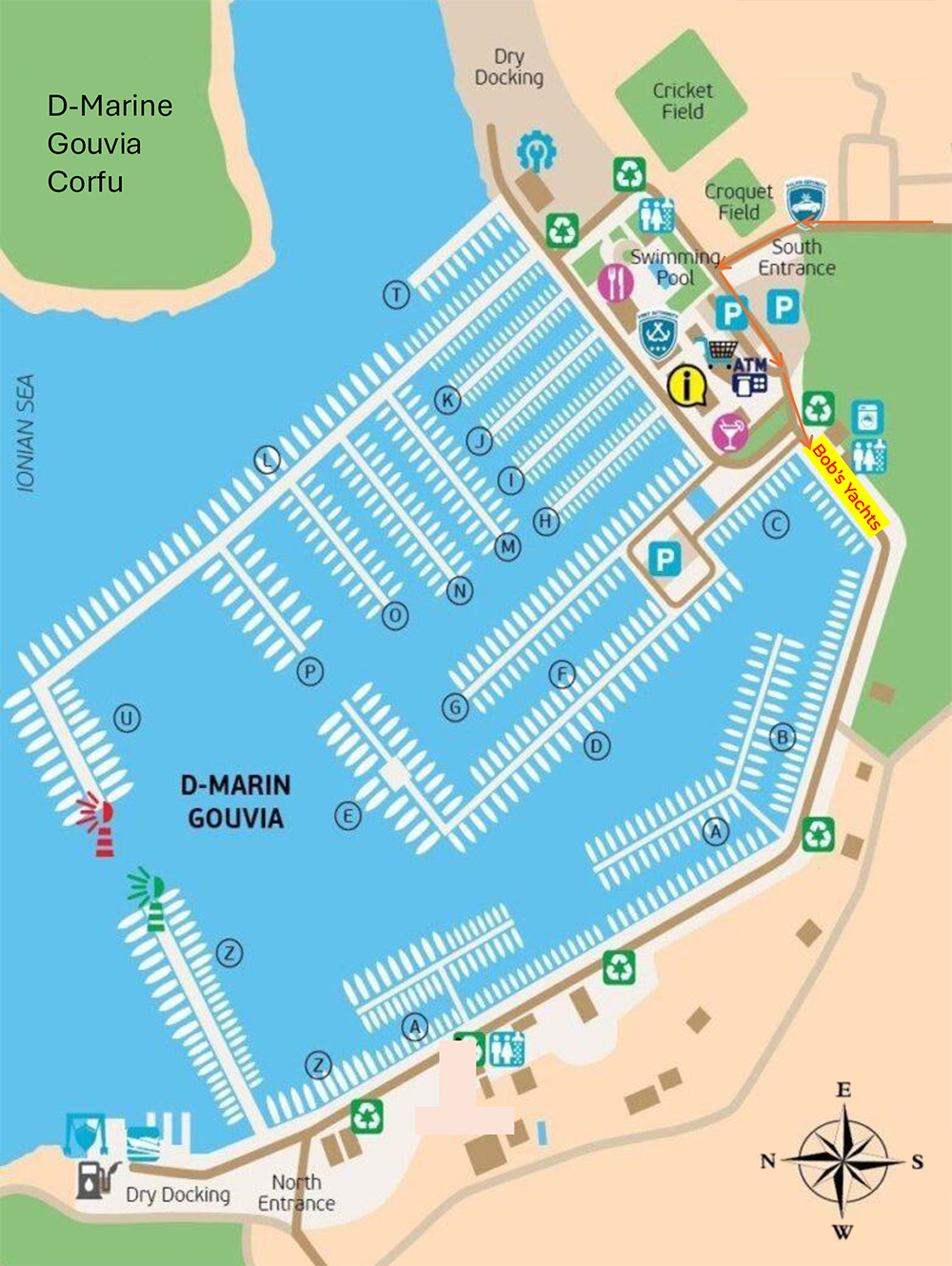Gouvia Marina Latest Plan 2